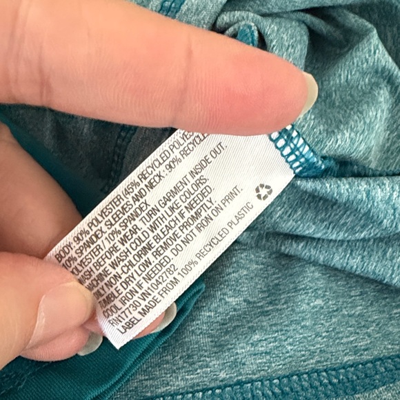 art class Teal Raglan Long-Sleeve Rashguard - Picture 4 of 6